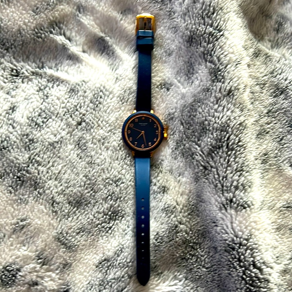 Kate Spade watch in navy and rose gold